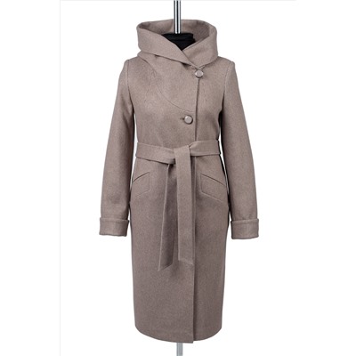 01-12256 Пальто женское демисезонное (пояс)