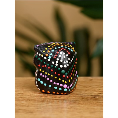 Набор сувенирный «Совушки», 5 шт., 3 см, дерево албезия