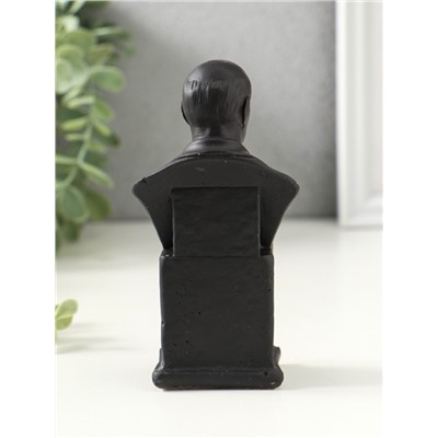 Бюст «Ленин В.И», фигурка гипс, 12×6×4.5 см, графит