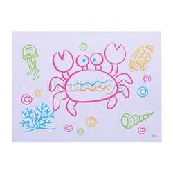 Доска для рисования "Единорог 3D" в коробке