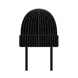 Шапка трикотажная для девочек