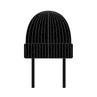 Шапка трикотажная для девочек