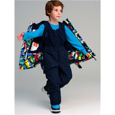 Полукомбинезон текстильный с полиуретановым покрытием для мальчиков