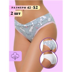 Трусы для беременных WBR/7601 (Белый, зайцы)