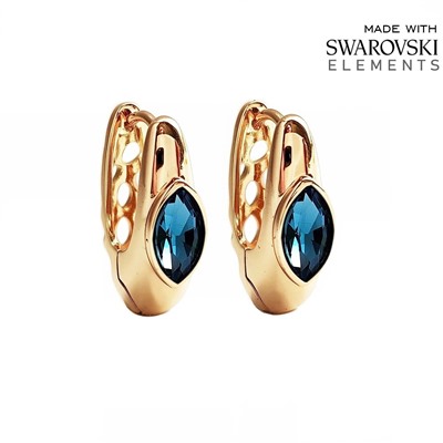 Серьги с кристаллами Swarovski