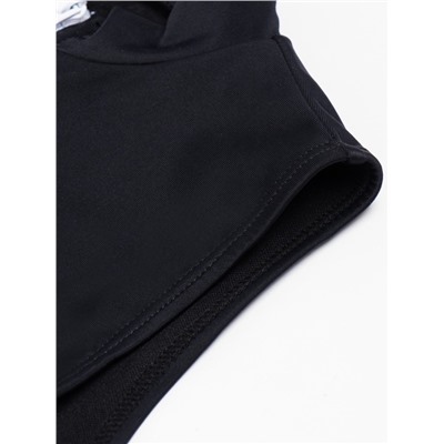 Купальник женский слитный на молнии MINAKU, размер 44, чёрный