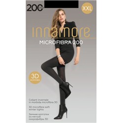 Колготки теплые, Innamore, Microfibra 200  XL-XXL