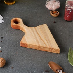 Доска для пиццы, 25×15 см, массив ясеня