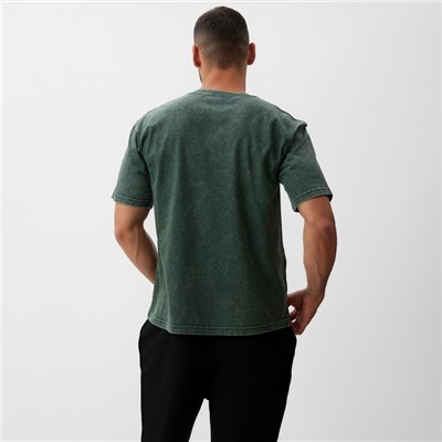 Футболка мужская MINAKU, зелёный, р-р 42-44