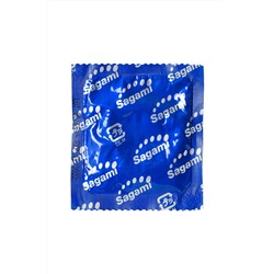 Фиолетовые презервативы Sagami 6 FIT V с волнообразной текстурой - 12 шт.