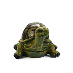 Садовая фигура из полистоуна «Черепаха», 28×22×17 см