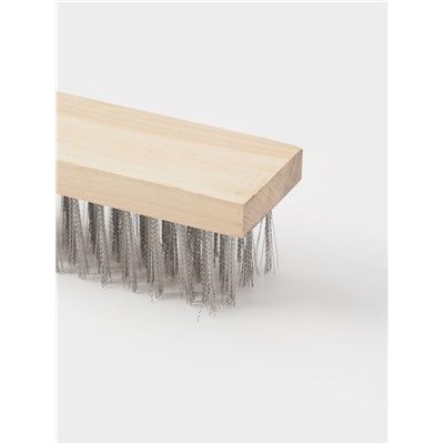 Щётка для пола с металлической щетиной, 40 см