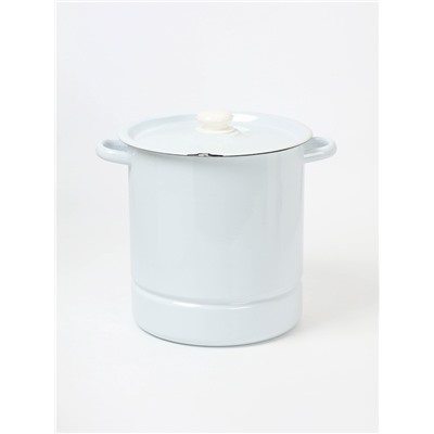 УЦЕНКА Мантоварка (позница) 12 л светлая (4 вставки) с с пласт. кнопкой