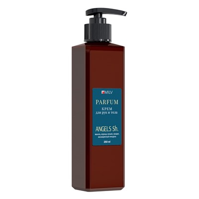 Крем для рук и тела парфюмированный MILV питательный по мотивам ANGELS SHARE, 250 мл
