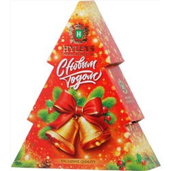 HYLEYS. Новый год. Елочка «Колокольчики» 50 гр. карт.упаковка