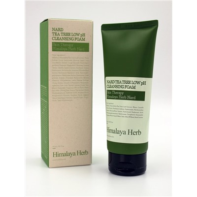 BOUQUET GARNI NARD - ПЕНКА ДЛЯ ЛИЦА НИЗКОКИСЛОТНАЯ С ЭКСТРАКТОМ ЧАЙНОГО ДЕРЕВА TEA TREE LOW PH CLEANSING FOAM, 150 МЛ