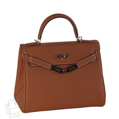 Сумка женская кожаная 28KLVG b.brown Vitelli Grassi