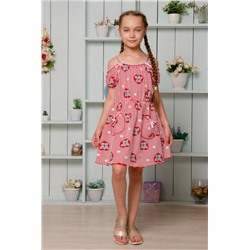 Платье 5119 детское (Красный)
