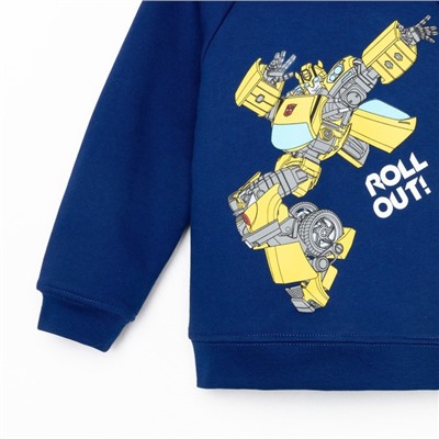 Толстовка детская Roll out, Трансформеры, рост 98-104