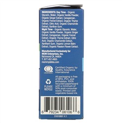 Mommy's Bliss, Organic Little Gums, Soothing Massage Gel, Day/Night Pack , 2 Tubes , 0.53 oz (15 g) Each