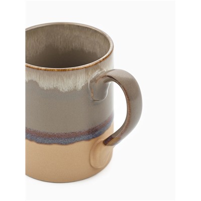 Кружка новогодняя керамическая «Новогодний лес», 350 мл, ручная работа