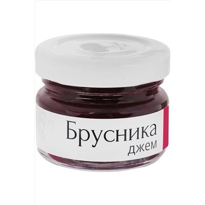 Джем Брусника на виноградном соке без сахара 25г ЭКОПРОДУКТЫ, 1193760