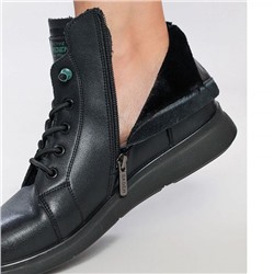 AC087-010 черн Ботинки деми женские (36-41)/10