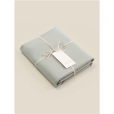 Простыня 1.5-спальная SL Home Percale 300ТС, 160×235 см, олива, хлопок 100%