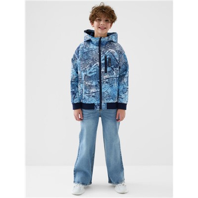 Куртка текстильная с полиуретановым покрытием для мальчиков (ветровка)