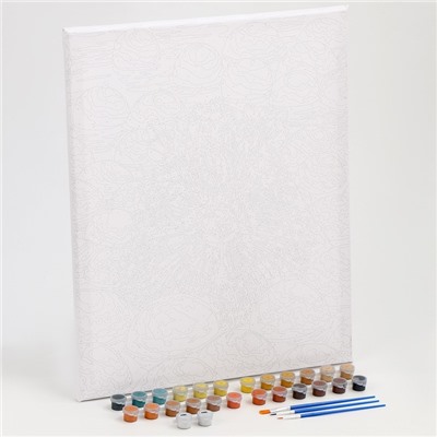 Картина по номерам на холсте с подрамником «Капибара в пруду», 40×50 см