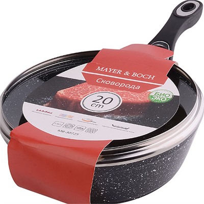 30725 Сотейник алюм.20см мрам/кр.с/к 1,39лMB (х6)