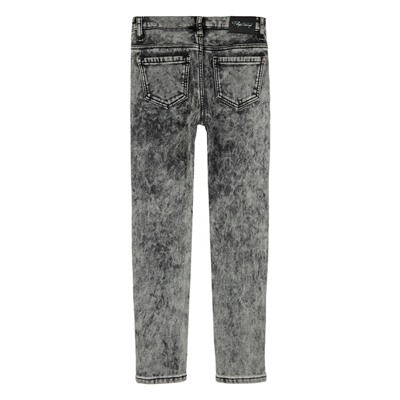 Джинсы, утепленные флисом, для девочки