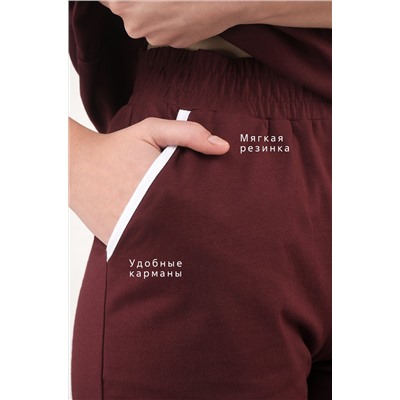 Женский костюм оверсайз из хлопка Happyfox