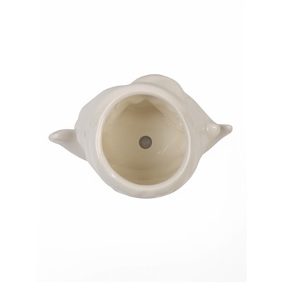 Горшок для цветов «Ангел», 290 мл, 13×8×9 см, керамика, белый