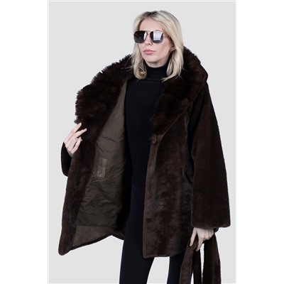 02-3288 Пальто женское шубка эко-мех