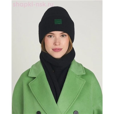 1001 KWH Комплект женский (колпак+шарф) (56-58)
