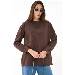 Лонгслив Эшли (шоколадный)