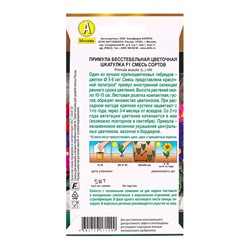 Семена цветов Примула Цветочная шкатулка F1, смесь сортов Мн Золотая серия, Ц/П,5 шт.