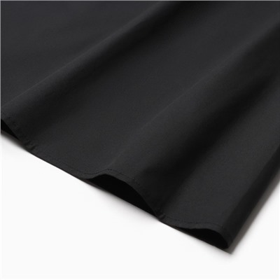 Платье мини женское с воротником MIST, размер 42, чёрное