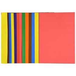 Набор цветной бумаги двусторонней А4 16л  8цв БЦДКМ16 Каляка-Маляка