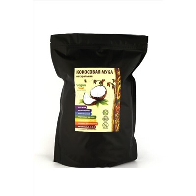 Мука кокосовая zip 250г ЭКОПРОДУКТЫ, 1193664