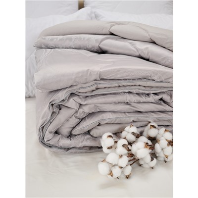 Одеяло Сатин-Жаккард - Серебро