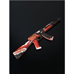 Деревянное оружие, детское сувенирное, автомат Red, 72.3 см