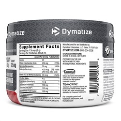 Dymatize Nutrition, Athlete's Pre, предтренировочная добавка, фруктовый пунш, 200 г (7,05 унции)