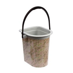 УЦЕНКА Ведро - туалет, 17 л, без крышки, МИКС