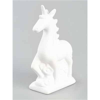 Копилка под роспись «Единорог» с кистью