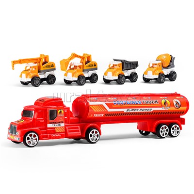 Машина "Строительная техника" в пакете