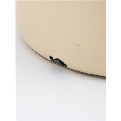 УЦЕНКА Кастрюля цилиндрическая, 10 л, без декора, без крышки, слоновая