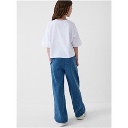 Брюки трикотажные для девочек (кюлоты)