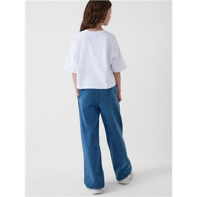 Брюки трикотажные для девочек (кюлоты)